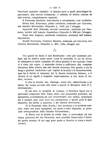 La rassegna d'ostetricia e ginecologia