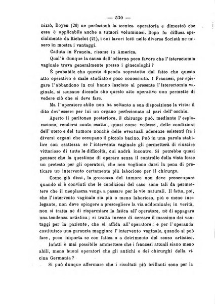 La rassegna d'ostetricia e ginecologia