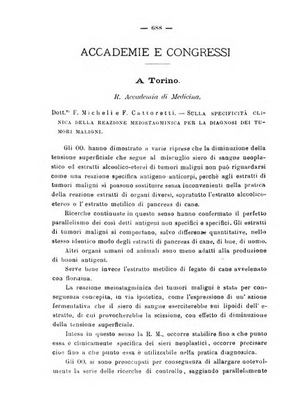 La rassegna d'ostetricia e ginecologia