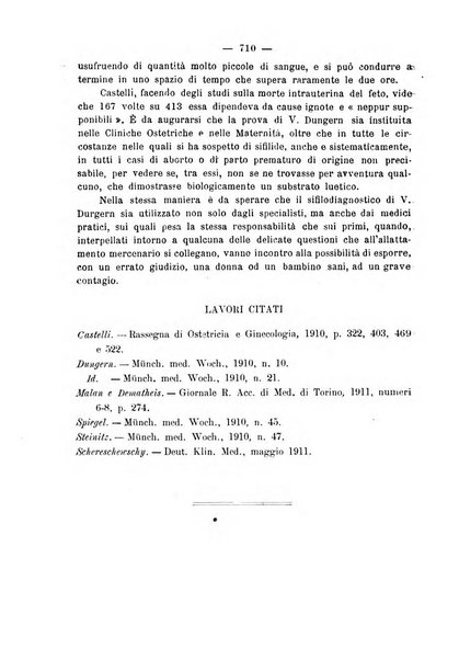 La rassegna d'ostetricia e ginecologia