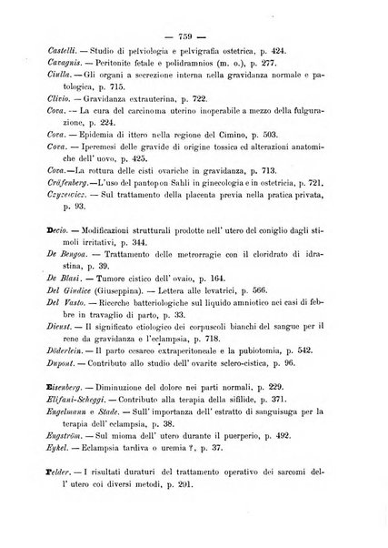 La rassegna d'ostetricia e ginecologia