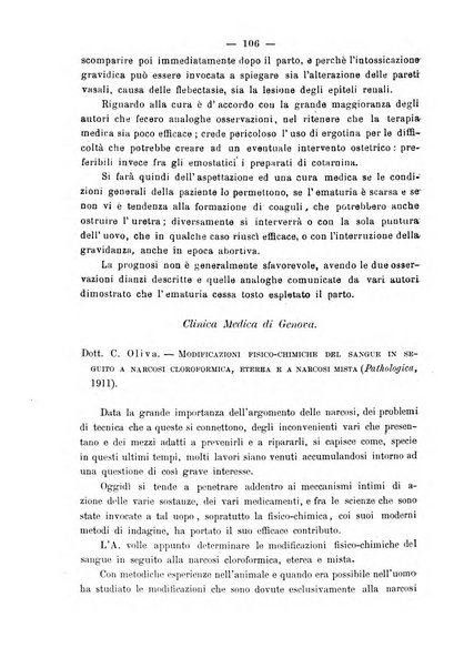 La rassegna d'ostetricia e ginecologia