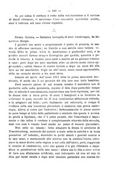 La rassegna d'ostetricia e ginecologia