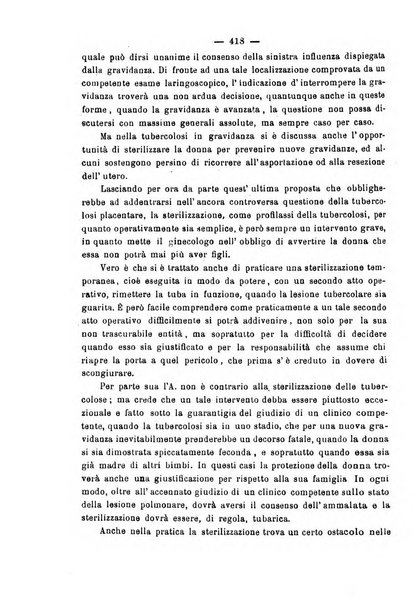 La rassegna d'ostetricia e ginecologia