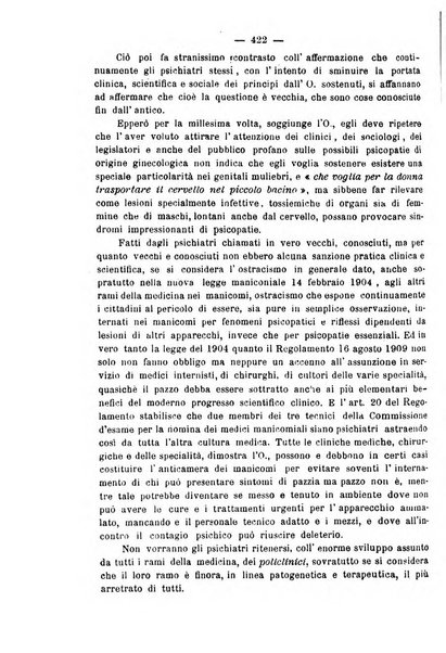 La rassegna d'ostetricia e ginecologia