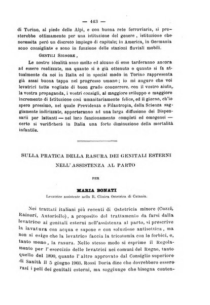 La rassegna d'ostetricia e ginecologia