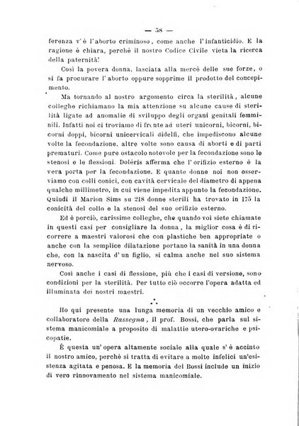 La rassegna d'ostetricia e ginecologia