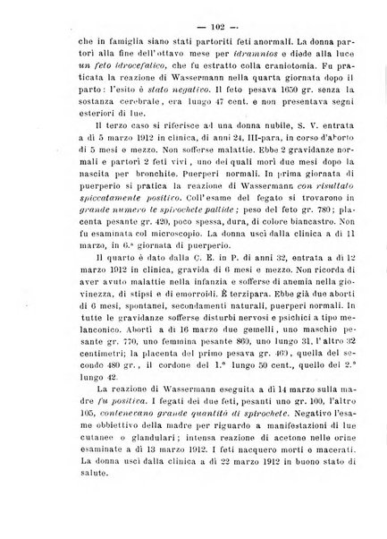 La rassegna d'ostetricia e ginecologia