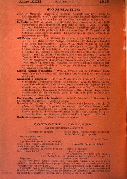 La rassegna d'ostetricia e ginecologia