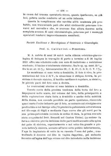 La rassegna d'ostetricia e ginecologia