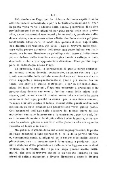 La rassegna d'ostetricia e ginecologia