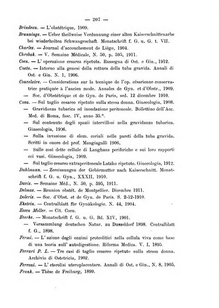 La rassegna d'ostetricia e ginecologia