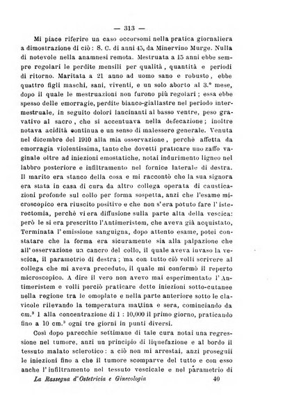 La rassegna d'ostetricia e ginecologia