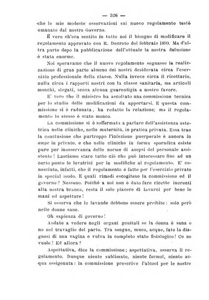 La rassegna d'ostetricia e ginecologia