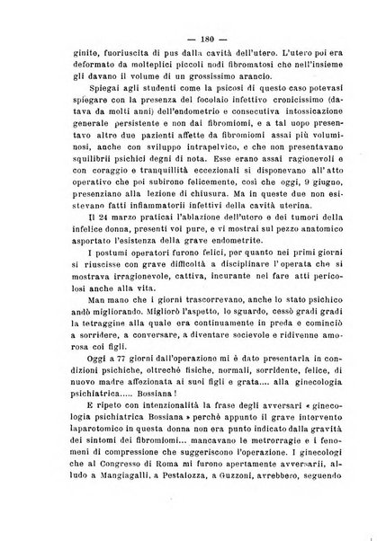 La rassegna d'ostetricia e ginecologia