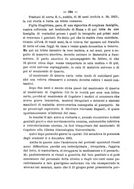 La rassegna d'ostetricia e ginecologia