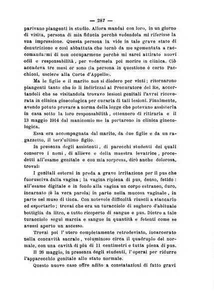 La rassegna d'ostetricia e ginecologia