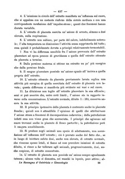 La rassegna d'ostetricia e ginecologia