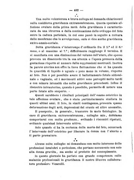 La rassegna d'ostetricia e ginecologia