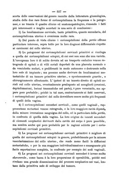 La rassegna d'ostetricia e ginecologia