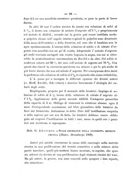 La rassegna d'ostetricia e ginecologia