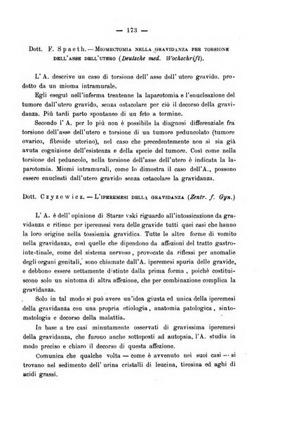 La rassegna d'ostetricia e ginecologia