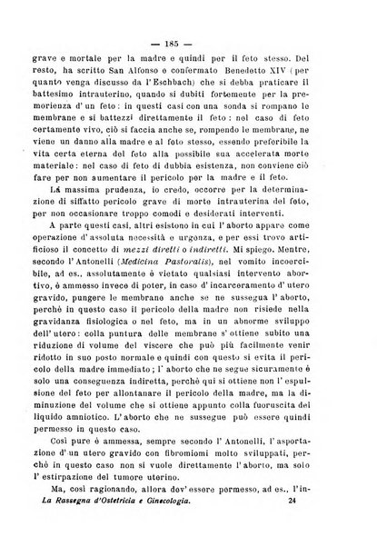 La rassegna d'ostetricia e ginecologia