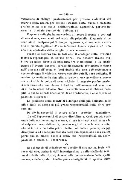 La rassegna d'ostetricia e ginecologia