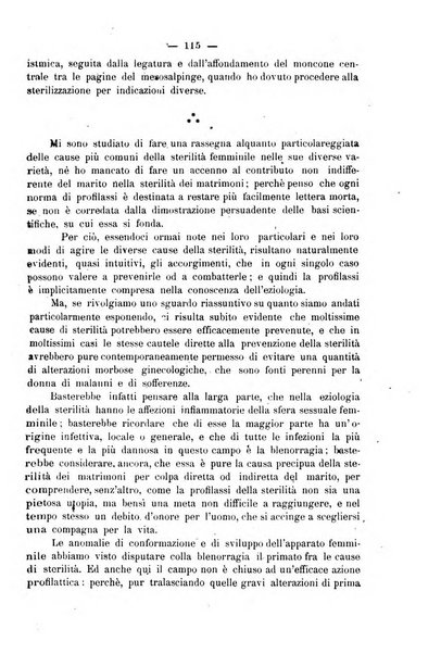 La rassegna d'ostetricia e ginecologia