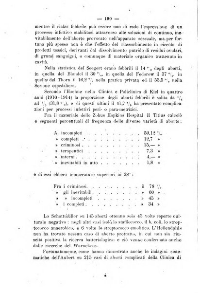 La rassegna d'ostetricia e ginecologia