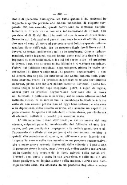 La rassegna d'ostetricia e ginecologia