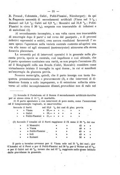 La rassegna d'ostetricia e ginecologia