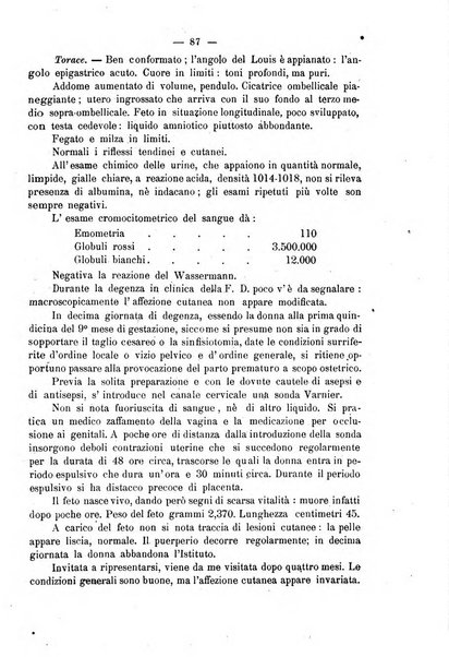 La rassegna d'ostetricia e ginecologia