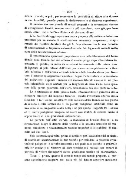 La rassegna d'ostetricia e ginecologia