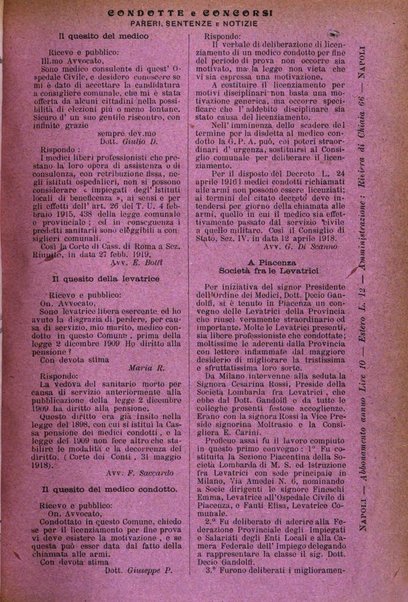 La rassegna d'ostetricia e ginecologia