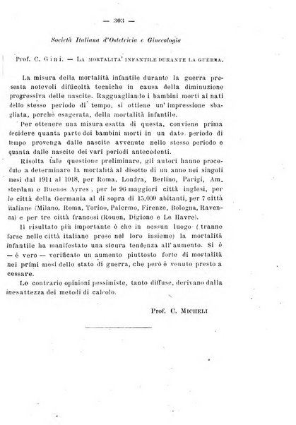 La rassegna d'ostetricia e ginecologia