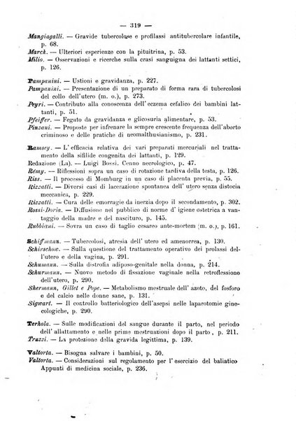 La rassegna d'ostetricia e ginecologia