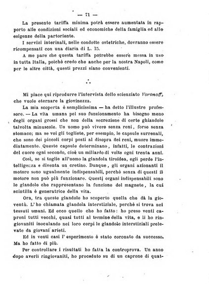 La rassegna d'ostetricia e ginecologia