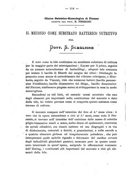 La rassegna d'ostetricia e ginecologia