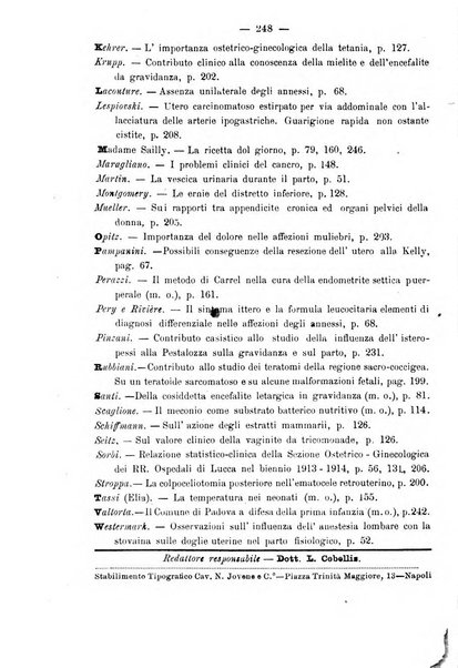 La rassegna d'ostetricia e ginecologia