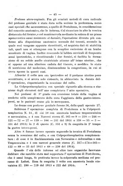 La rassegna d'ostetricia e ginecologia