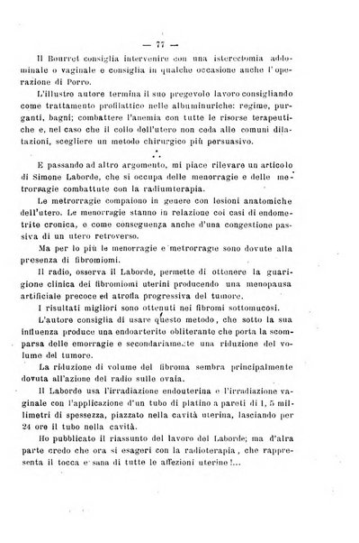 La rassegna d'ostetricia e ginecologia