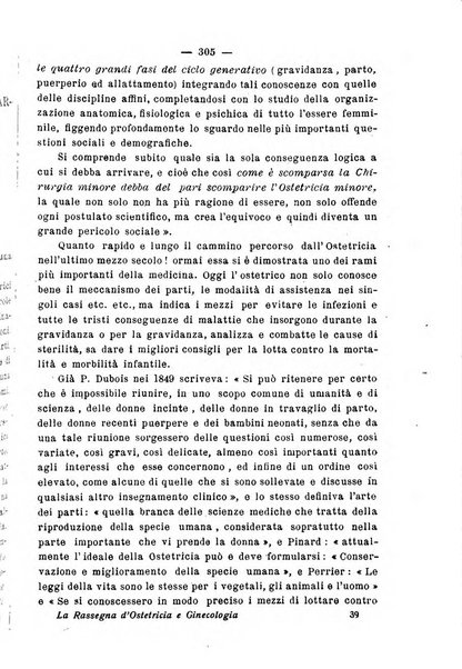 La rassegna d'ostetricia e ginecologia