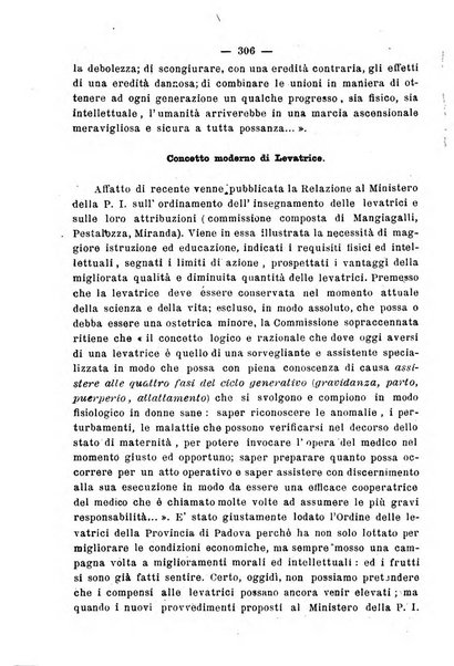 La rassegna d'ostetricia e ginecologia