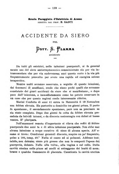 La rassegna d'ostetricia e ginecologia