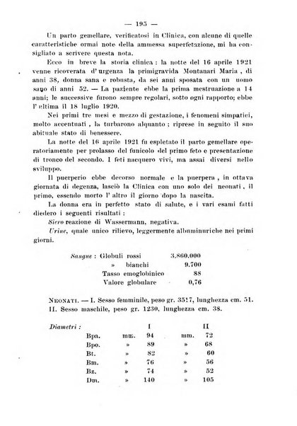 La rassegna d'ostetricia e ginecologia