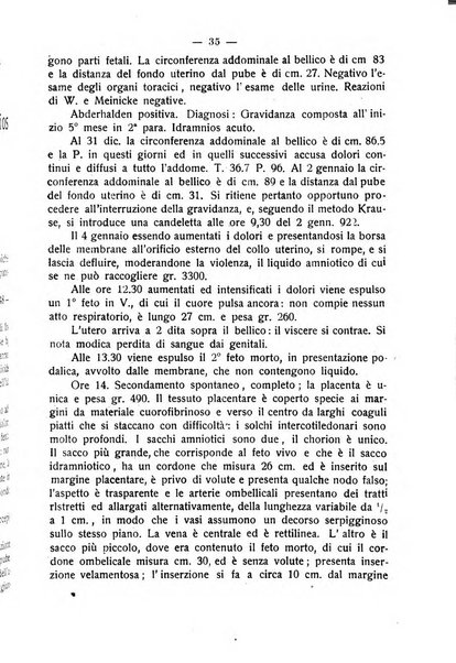 La rassegna d'ostetricia e ginecologia