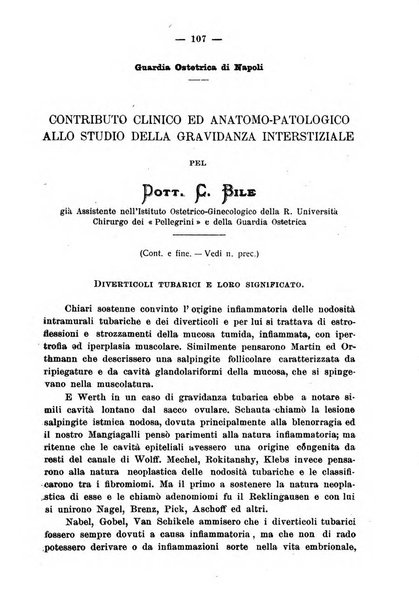 La rassegna d'ostetricia e ginecologia