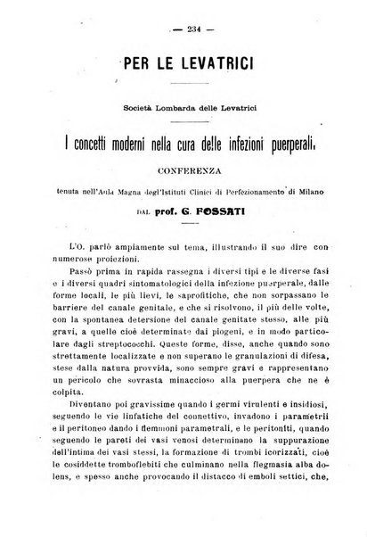 La rassegna d'ostetricia e ginecologia