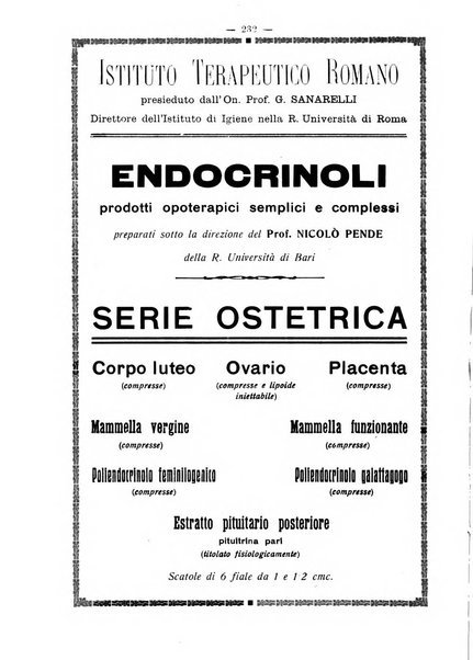 La rassegna d'ostetricia e ginecologia